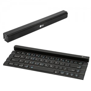 Rollable wireless keyboard